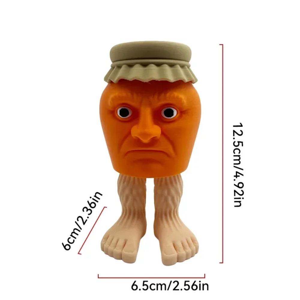

New Cute Tungtungtungsahur Italian Brainrot Wooden Stick Dolls Ornaments Desktop Decor Tralalero Tralala Ornaments For Kid Gift