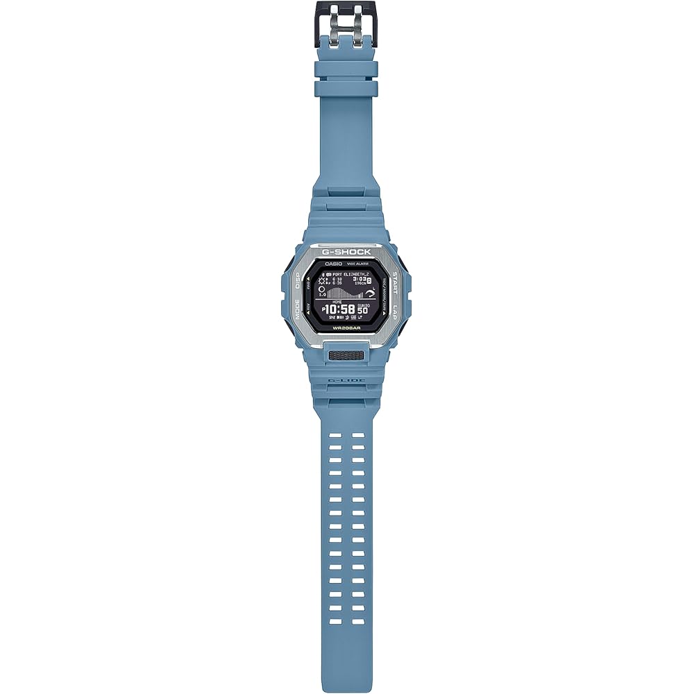 Casio G-Shock G-Lide Digital Surf Watch Ocean Blue 200m Water Resistant GBX-100-2A
