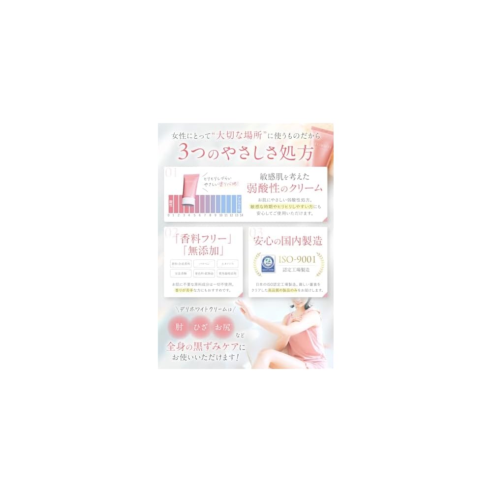[Featured in LDK Magazine, 2026] Deliwhite Delicate Zone Darkening Care Cream, Whitening &
