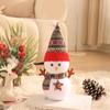Cartoon Snowman Plush Toy Scarf Snowman Stuffed Dolls Christmas Snowman Plush Doll  Party Favors
