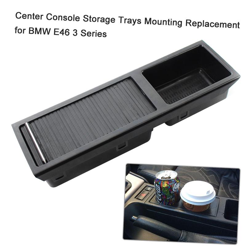 Center Console Storage Trays Mounting Replacement for BMW E46 3 Series Center Console Storage