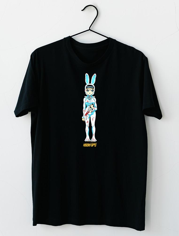 LIMITED NEW Hook Ups Skateboard Death Bunny T-shirt S2XL XL