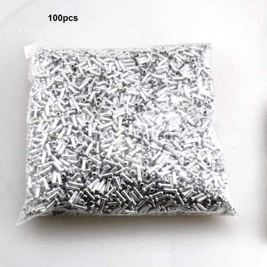 100Pcs Bicycle Shifter Cord End Covers Brake Line Cap for Mountain Bike
