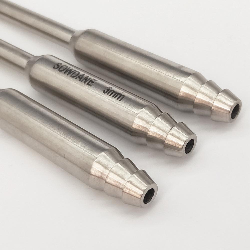 Aspirateur dentaire Ferguson Frazier Tube d'aspiration dentaire en acier inoxydable tube d'aspiration laboratoire chirurgical Tube dentiste outil