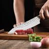 New Stainless Steel Forged Knife Santoku Knife Kitchen Boning Knife Household Vegetable Fruit Knife Professional Butcher's Knife