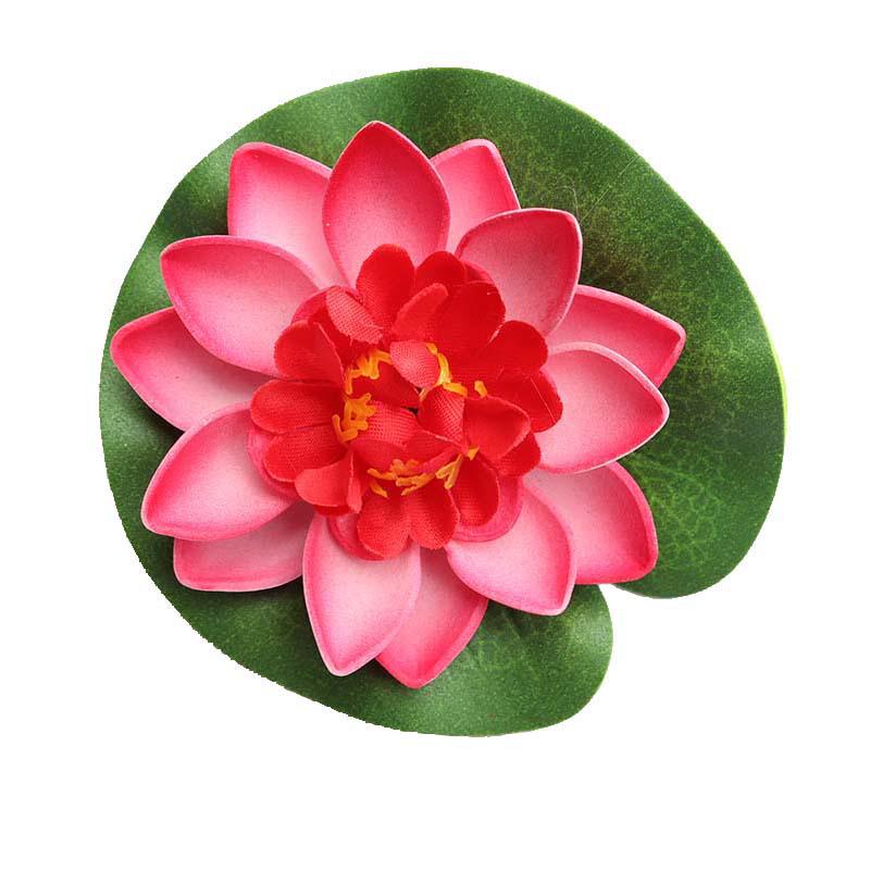 Artificial Water Lily Lotus Leaf Decor for Pools and Buddhist Offerings