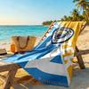 First Place Manchester City Fc Logo Beach Towel Soft Durable Quick-Dry Comfortable Lightweight