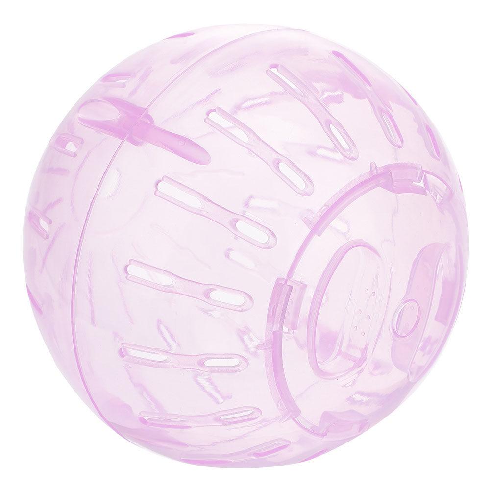 Clear Hamster Exercise Ball Durable ABS Material Small Size Compact for Dwarf Hamster Running Fitness Supplies