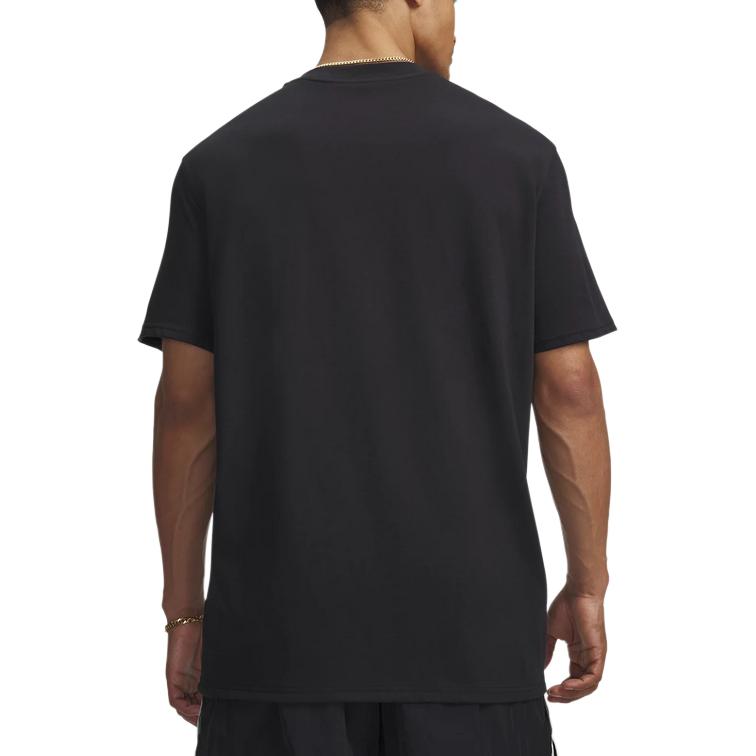 Under Armour Training Running Lightweight Breathable Solid Color Loose Short Sleeve T-Shirt Men Tops 6009779-001