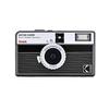 KODAK EKTAR H35N Half-Frame Film Camera, 35mm, Reusable, Focus-Free, Bulb Function, Built-in Star Filter, Coated Improved Lens (Single, Striped Black)