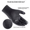 1 Pair of Winter Warm Cycling Waterproof Gloves Windproof Sports Fishing Touch Screen Driving Motorcycle Skiing Anti-Slip Gloves