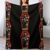 What We Do In The Shadows Casts Throw Blanket Faux Fur Soft Warm Blanket for Bed