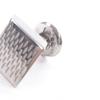 Excellent LOUIS VUITTON Cufflinks Cufflinks Damier Heritage Logo Square Silver Used