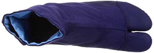 RIKIO H Safety Tabi, Genba Daioh, 7-Sheet Kohaze, Navy Blue, 26.0cm, GD7B