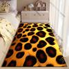 Leopard Fur Pattern Design Carpet Yoga Living Room Room Decor Children's Crawling Mat Doormat Area Rug Games Mat