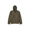 Solid Color Hooded Pocket Long Sleeve Sweatshirt Men Sweatshirts Green I028279-1NQ-XX