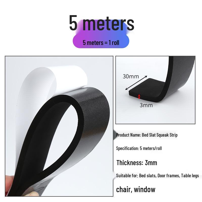 

Безшумна стрічка для зменшення шуму ліжка: Прокладка проти скрипу для амортизації та стабільності ліжка