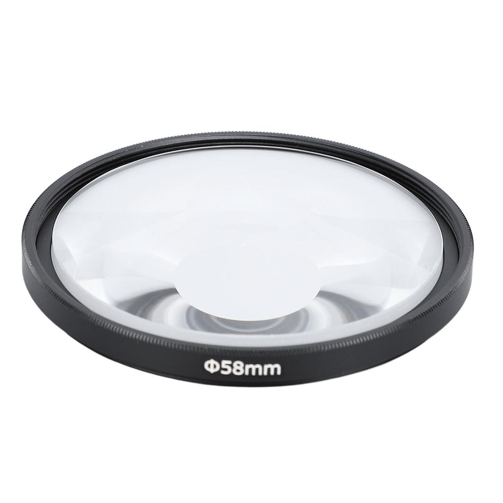 55mm Objektivfilter Wirbel Halo Effekte Optisches Glas Objektivfilter mit Filteradapterring für Porträt