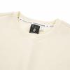 Skechers Solid Color Round Neck Pullover Knit Sweatshirt Women sweatshirt Lotus-White P124W004-02SB