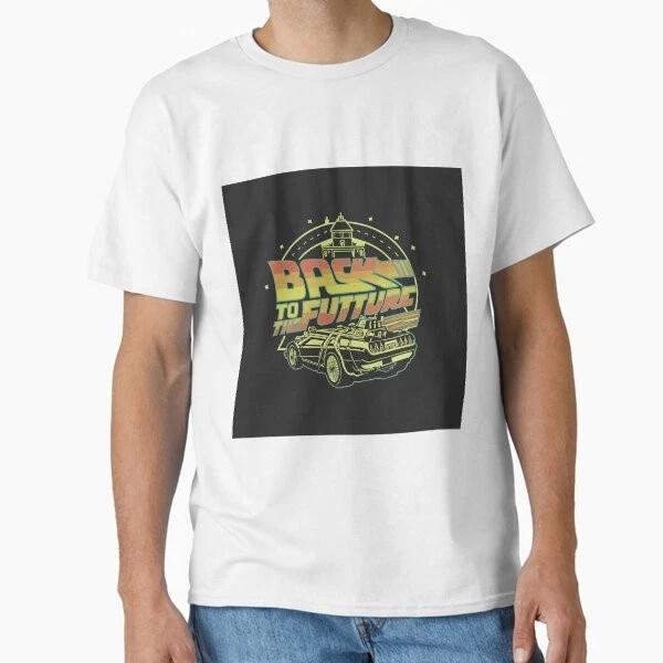 Back To The Future Classic Tshirt Made In Usaaus Tshirt S2xl S