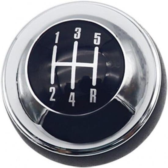 Gear Shift Knob Shifter Cap Compatible for Mini R50 00-2006 Cabrio R53 R52 Cooper (6 Speed Black)