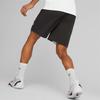Puma Colorblock Shorts mit elastischer Taille Basketballshorts Herrenhosen Schwarz Weiß 534198-07