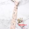 Men'S Cotton Printed Casual Tie, Floral Wedding Groom Dress Tie 7Cm Tie Men