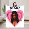 Obsession  Horror Movie Blanket  Wool Funny Warm Throw Blanket for Coverlet Decoration