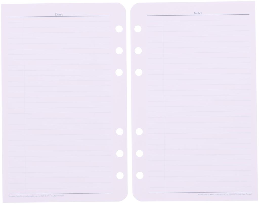 Franklin Planner Original Weekly Refill, 12-Month Edition, Starting January 2026, Compact, 86598