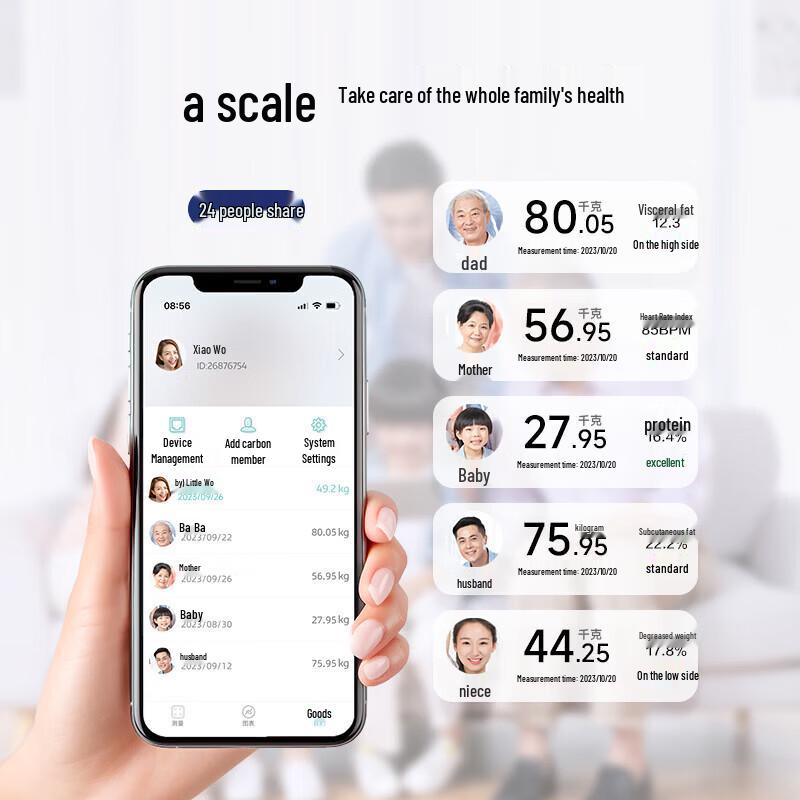 ICOMON Bluetooth Smart Body Fat Scale (CN version)