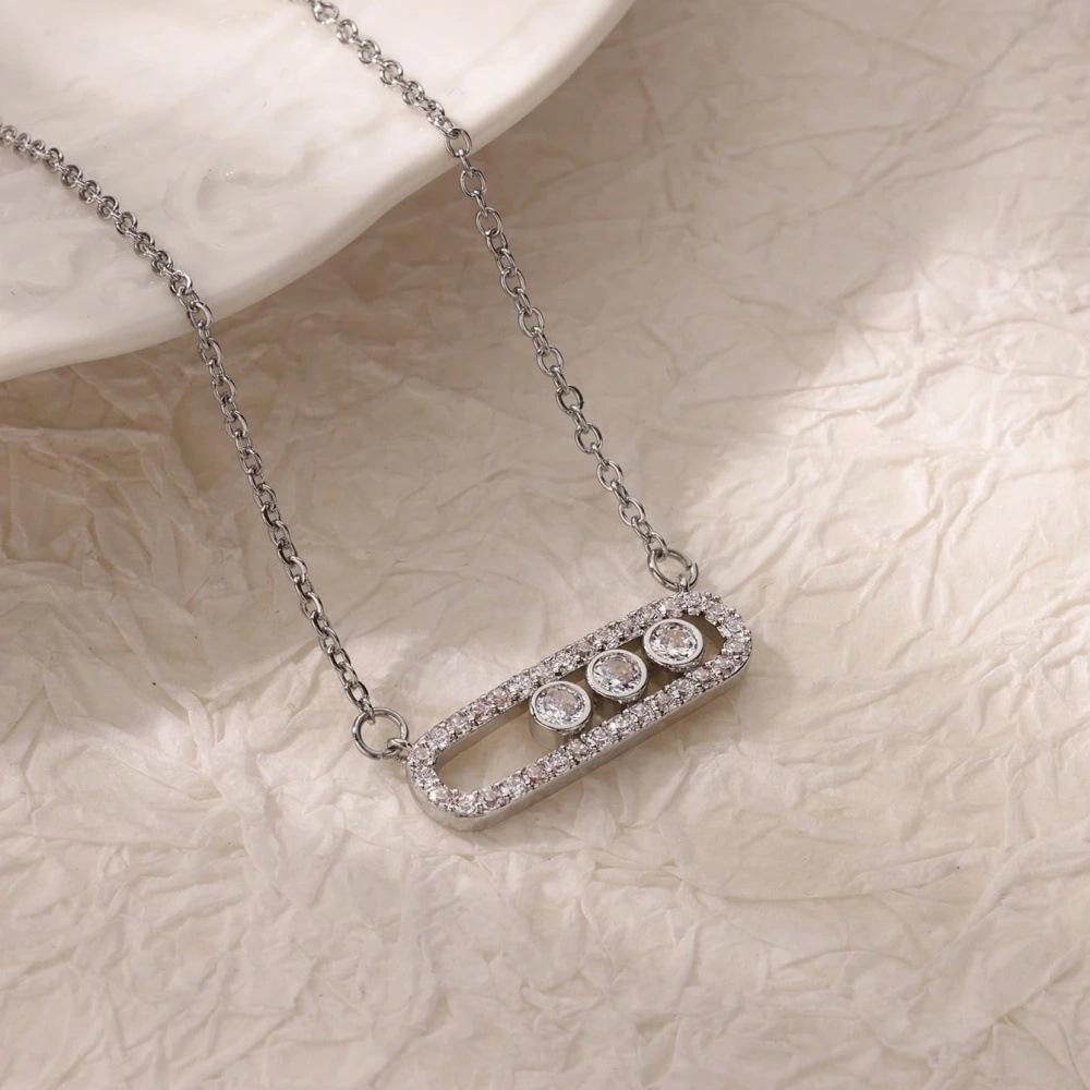 Stainless Steel Sun Pendant Necklace for Women Fashion Gold Color Zircon Charm Chain Necklaces Trendy Aesthetic Jewelry Gift