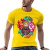 Summer Harajuku Custom T Shirt Heavyweight Informal New Arrival Matryoshka Jewel, Tatoo Designsweat Short Vintage Sleeve Tee