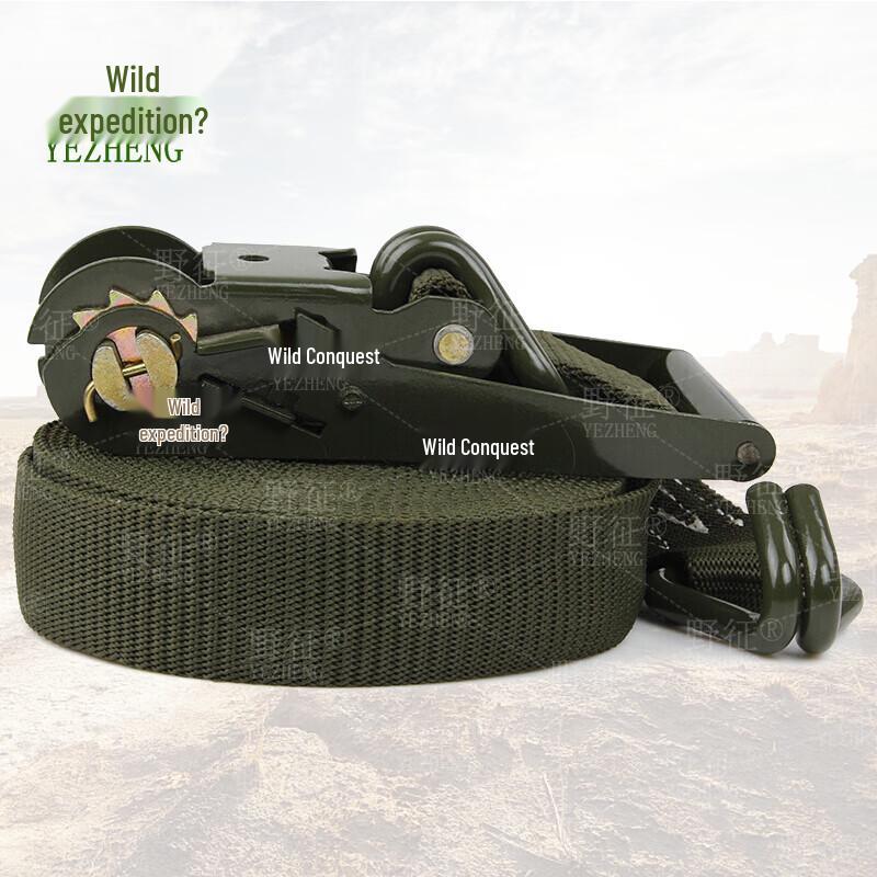 Heavy-Duty Cargo Tie-Down Straps