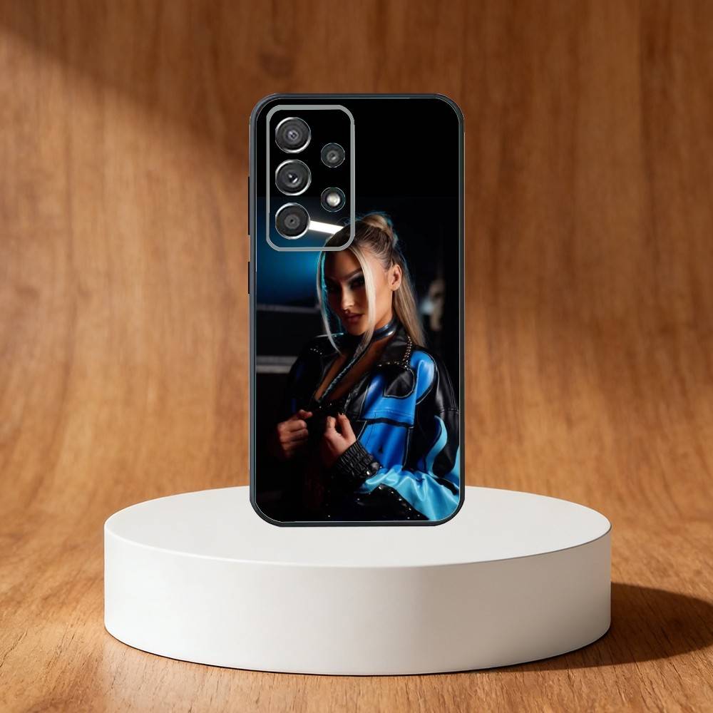 Izzi Dame Phone Case For Samsung S25,S24,S21,S22,S23,S30,Ultra,S20,Plus,Fe,Note,10,9,5G Black Cover