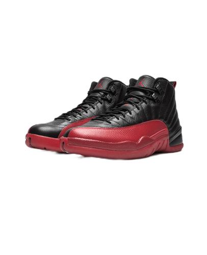 Air Jordan 12 Retro Flu Game Black Red Jordan 12 AJ12 130690-002