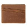 Jiameda Retro Leather RFID Card Holder & Coin Purse with Multi-Card Slots