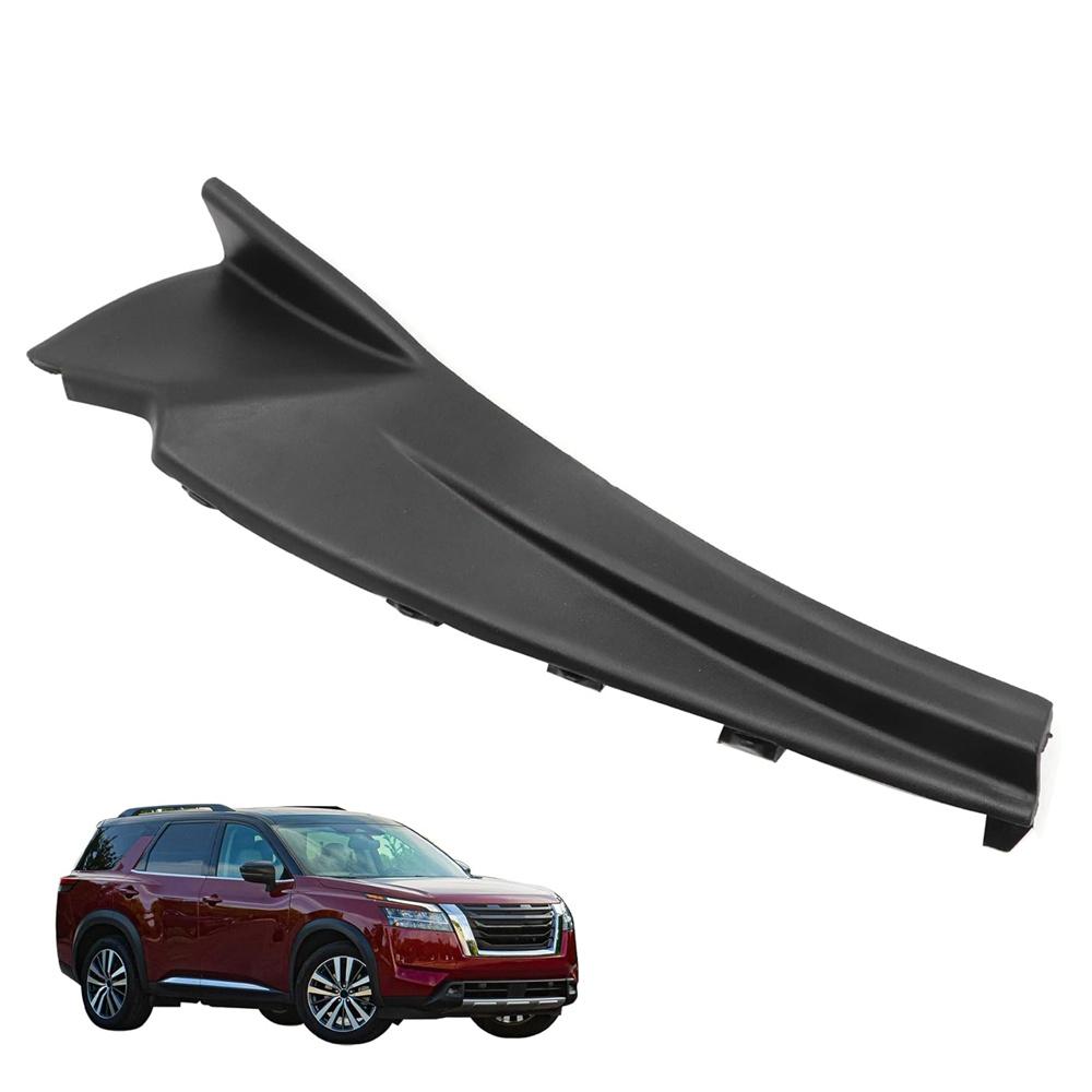 2Pcs Wiper Cowl Extension Trim 66895-3Ka0A Fits For Nissan Pathfinder 2013-2020