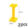 Store byggeklosser Slide Swing Seesaw Park Lekeplass Series Large Pillar Murstein Barn Barn Pedagogisk Leke Kompatibel Duploe