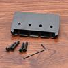Feste Hardtail Sattelbrücke Top Load Saitenhalter für 4-saitige E-Gitarre Bass
