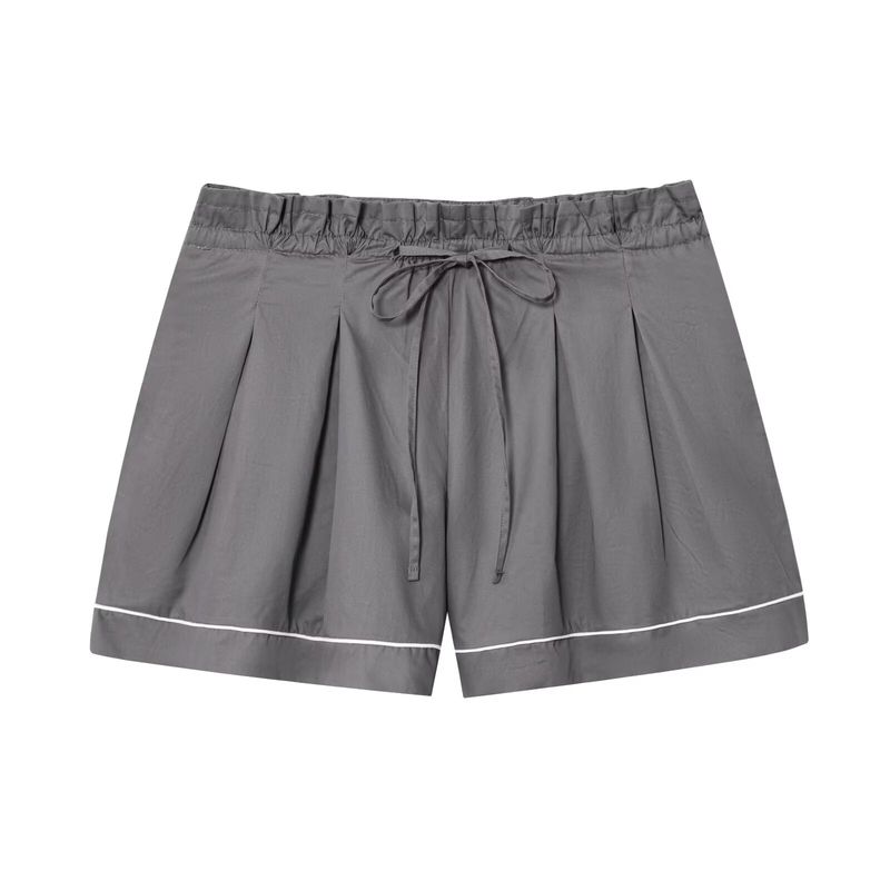 

Araltay New Arrival Fashion Style Women s Clothing Fashion Trim Poplin Shirt Shorts 50631196 1255535 Shorts L