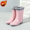 2025 New Women's Waterproof Ankle Boots All-Season Wear-Resistant Non-Slip Rain Boots for Outdoor Premium Quality Hot Sale