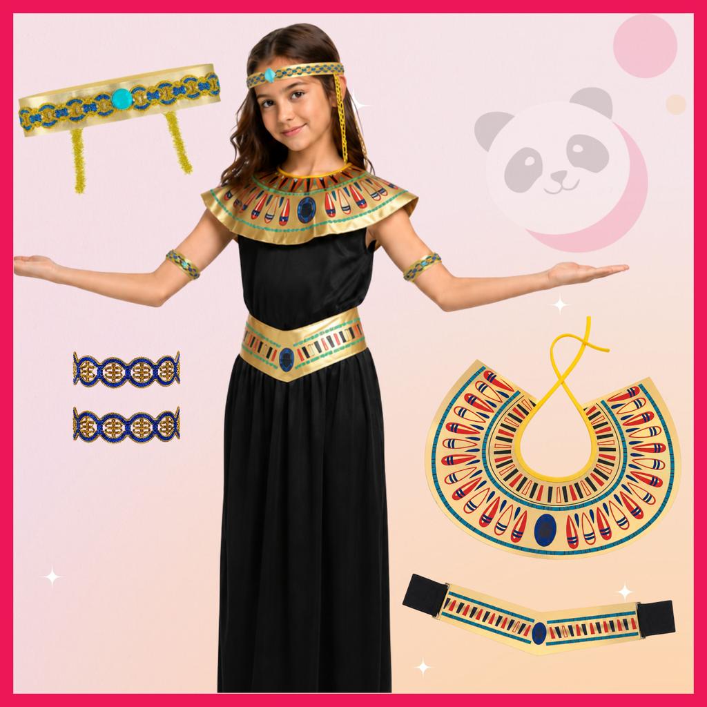 Costume dress Egyptian goddess Cleopatra Egyptian princess 122 128 134 J III 4 b J IV 10 c
