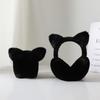 Cute Mengmeng Cat Ears, Ear Covers, Going Out Ears To Keep Warm and Cold-proof Earmuffs, Piled and Thickened Foldable Ear Covers