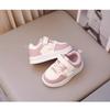 Girls Little White Shoes Spring and Autumn New Little Girl Breathable Children's Board Shoes Autumn Soft-soled Medium Children's Sports Shoes