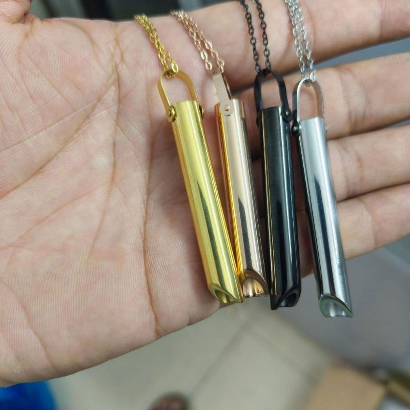 Mindful Breathing Necklace and Card Relaxing Breathing Necklace Accessory Meditation Essential Neckchain Meditation Gift