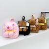 Schoolbag Cartoon Cute Capybara Bag Cute Kapibara Doll Backpack Girl Versatile Plush Storage Backpack