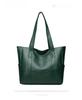 Womens Large Capacity Shoulder Bag Pu Material Fashion Handbag With Double Straps For Casual Outings