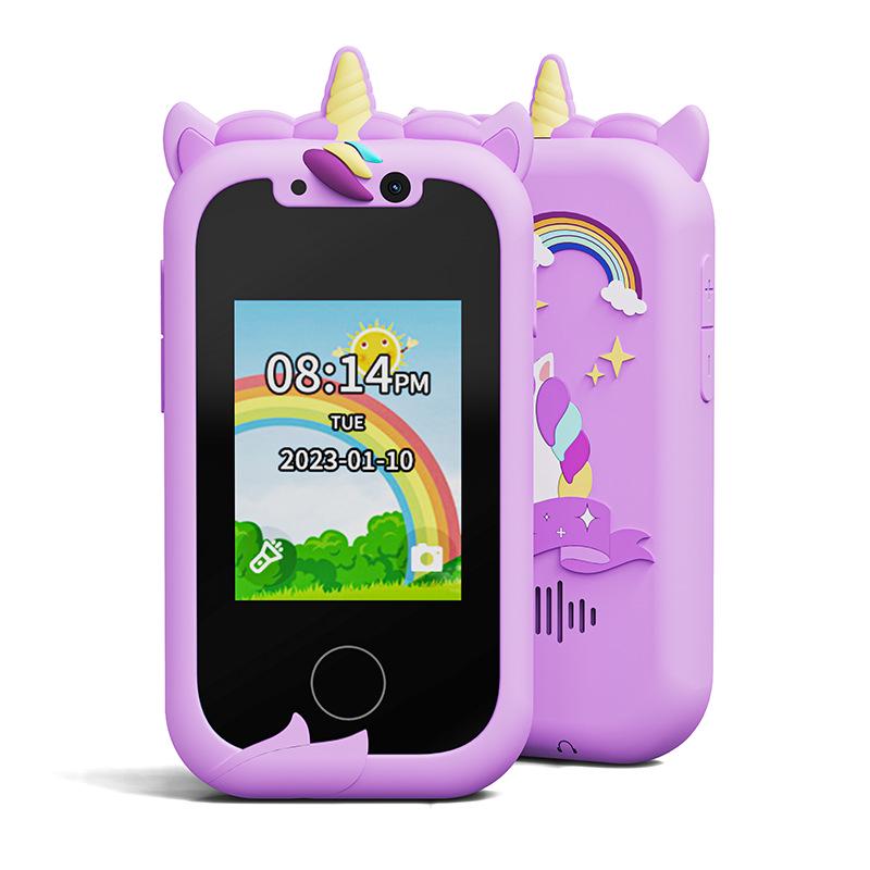 Cross-Border Kids  Smart Unicorn Toy: 24MP HD Camera & Educational Gift