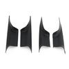 4PCS Front Door Inner Handle Pull Carrier Cover For BMW 7 F01 F02 2008-2015