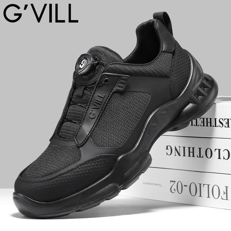 

Guizhizu Men s Breathable Casual Athletic Shoes with Rotary Lacing 40